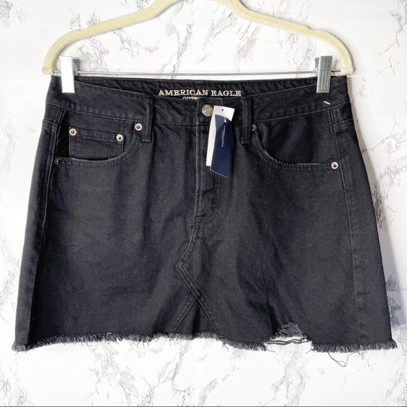 American Eagle Outfitters Dresses & Skirts - NEW American Eagle Distressed Button Fly Skirt
